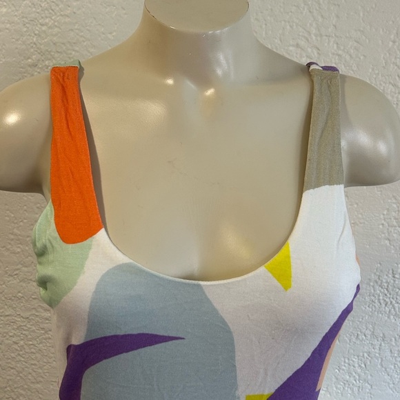 Alice + Olivia James Scoop-neck Sleeveless Fitted Dress SZ 4 - Picture 7 of 13